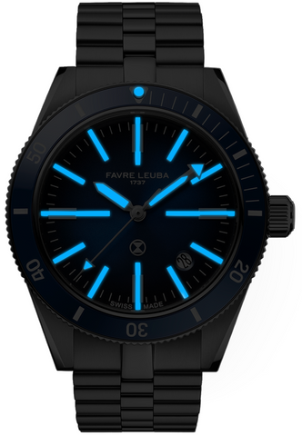Favre Leuba Deep Blue Renaissance Watch