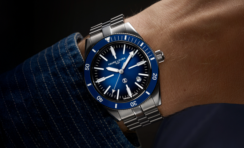 Favre Leuba Deep Blue Renaissance Watch