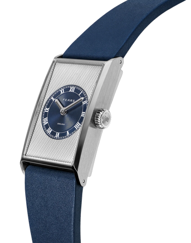 Fears Arnos Pewter Blue Watch