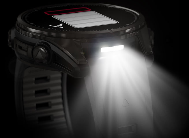 Garmin Fenix 8 43mm Sapphire AMOLED Carbon Grey DLC titanium Black Pebble Grey Silicone Watch