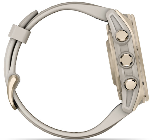 Garmin Fenix 8 43mm Sapphire AMOLED Soft Gold Fog Grey Watch