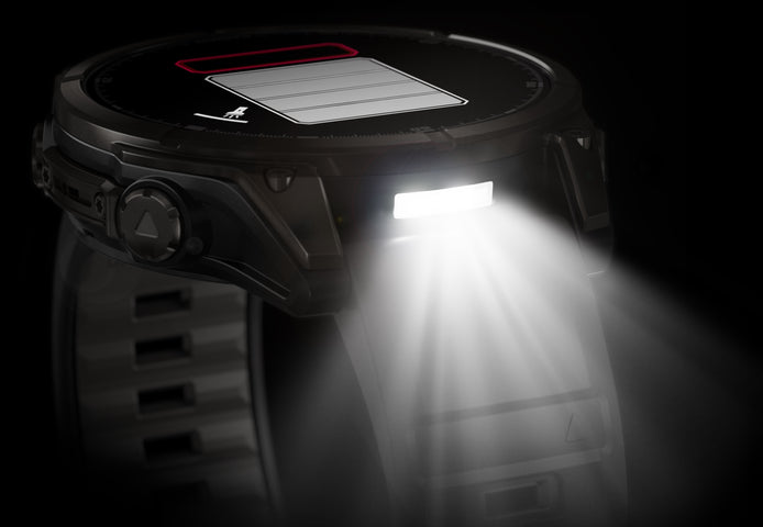 Garmin Fenix 8 47mm Sapphire AMOLED Carbon Grey DLC titanium Black Pebble Grey Silicone Watch