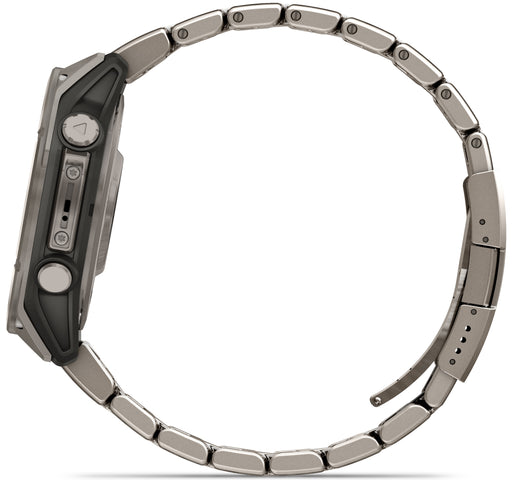 Garmin Fenix 8 47mm Sapphire AMOLED Titanium Bracelet Watch