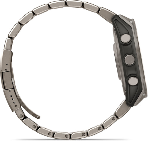 Garmin Fenix 8 47mm Sapphire AMOLED Titanium Bracelet Watch