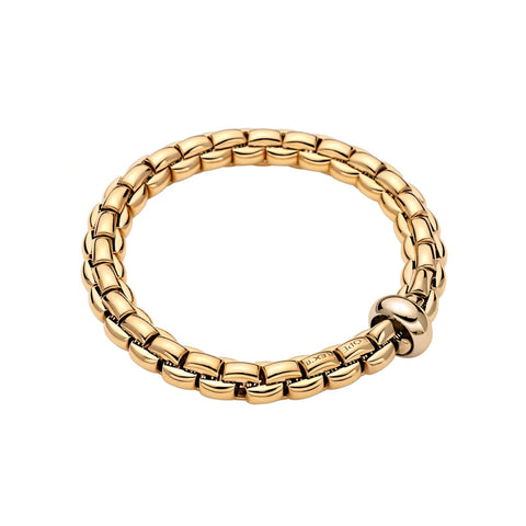 Fope Eka 18ct Yellow Gold Rondelle Bracelet, 607B.