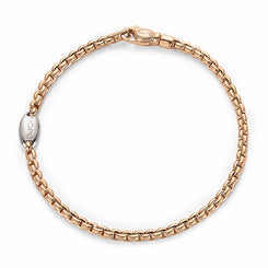 Fope Eka Tiny 18ct Rose Gold Bracelet. 730B.