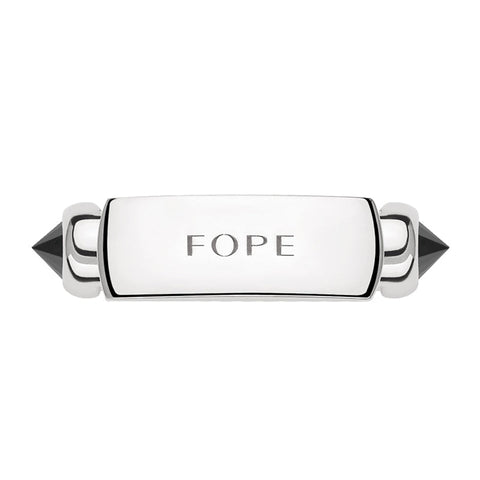 Fope Essentials 18ct White Gold Diamond Cufflinks G04/BBRN