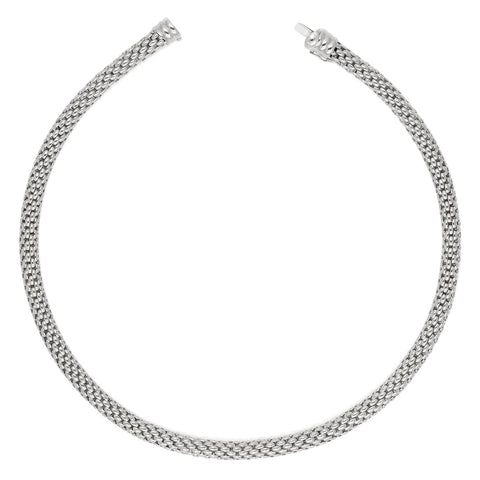 Fope Flex'It Love Nest 18ct White Gold Kaleida Necklace 450C