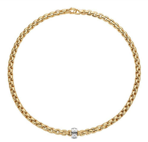 Fope Eka 18ct Yellow Gold Necklace, 604C.