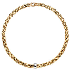 Fope Eka 18ct Yellow Gold Necklace, 607B.