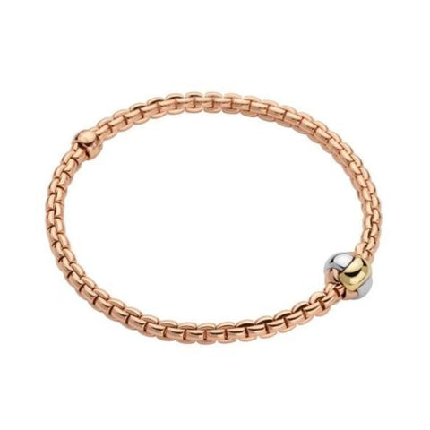 Fope Eka Tiny 18ct Rose Gold Bracelet, 738B.