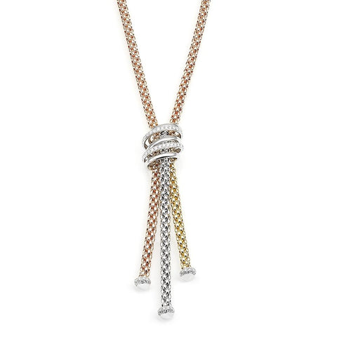 Fope Mialuce 18ct Rose Gold 0.97ct Diamond Necklace, 651C/BBR.