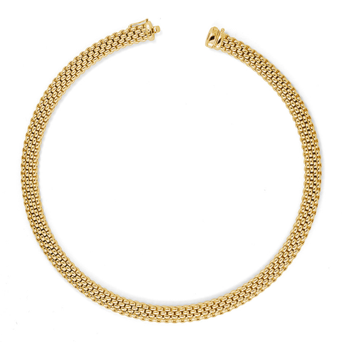 Fope Profili 18ct Yellow Gold Necklace 590C