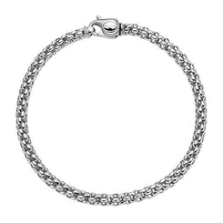 Fope Unica 18ct White Gold Weave Bracelet, 610B.