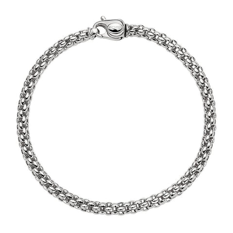 Fope Unica 18ct White Gold Weave Bracelet, 610B.