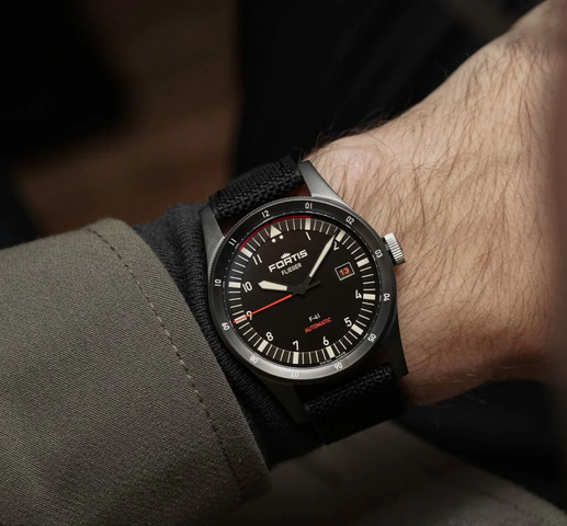 Fortis Flieger F-41 Mission Black Watch