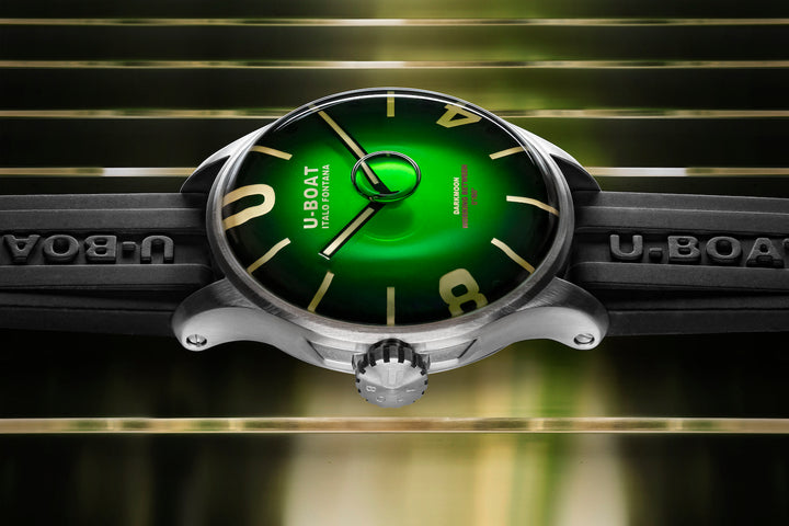 U-Boat Darkmoon Noble Green SS Watch