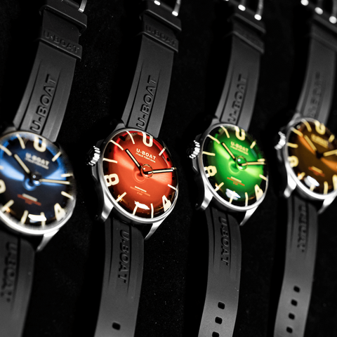 U-Boat Darkmoon Noble Green SS Watch
