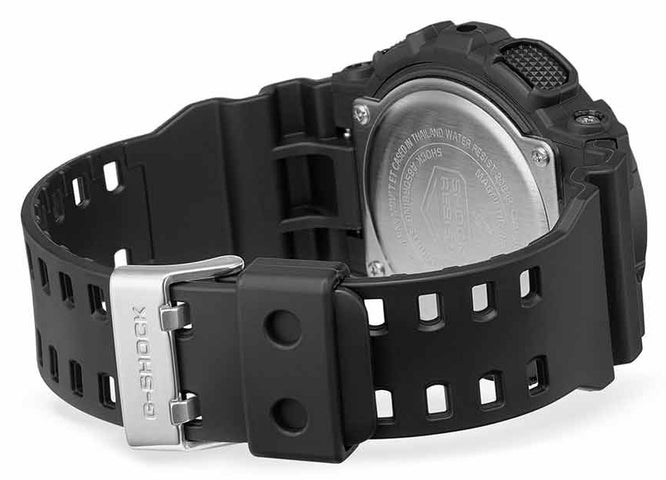 G-Shock GA-100 Black Caution Yellow Mens Watch