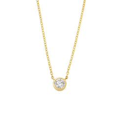 Clogau Celebration 9ct Yellow Gold 0.5ct Lab Grown Diamond Necklace