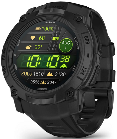Garmin Instinct 3 Amoled Tactical Edition 50mm Watch 010-03020-50