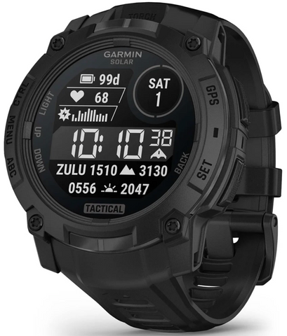 Garmin Instinct 3 Solar Tactical Edition 50mm Watch 010-02935-50