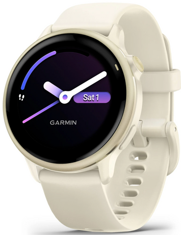 Garmin Vivoactive 6 Lunar Gold Bone Band Watch 010-02985-01