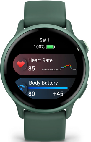 Garmin Vivoactive 6 Metallic Jasper Green Watch