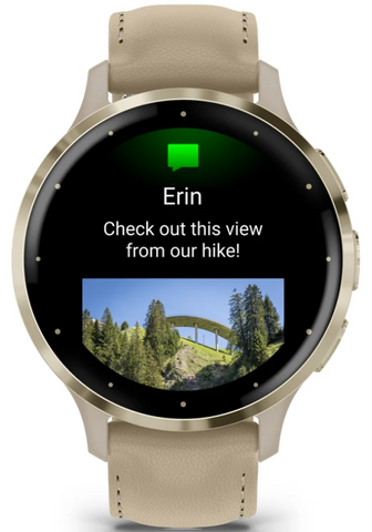 Garmin Venu 3S Soft Gold Smartwatch Watch