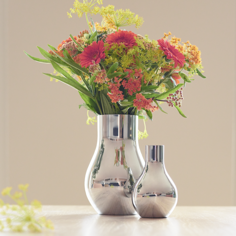 Georg Jensen Cafu Stainless Steel Medium Vase, 3586358.