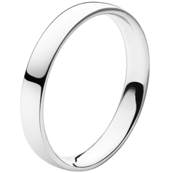 Georg Jensen Magic Platinum Band Ring 20000464