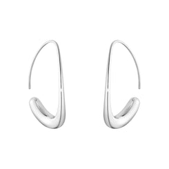 Georg Jensen Offspring Sterling Silver Earhoops, 10016947.