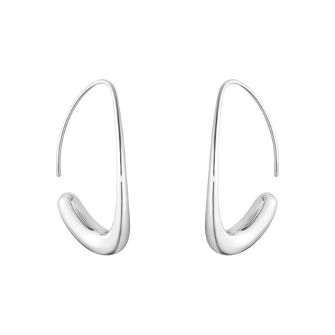 Georg Jensen Offspring Sterling Silver Earhoops, 10016947.