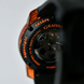 Graham Watch Chronofighter Superlight Carbon Skeleton Translucent Orange