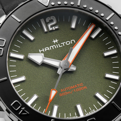 Hamilton Khaki Navy Frogman 41 Watch D