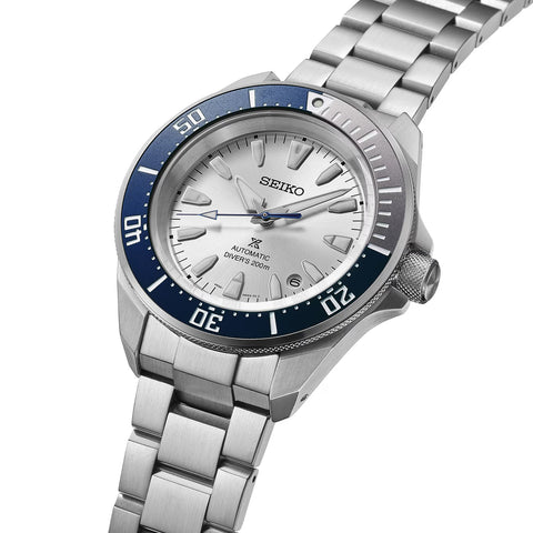 Seiko 145th Anniversary Prospex Diver’s Watch “Samurai” Mechanical Limited Edition in Silvertone