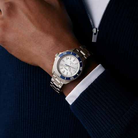 Seiko 145th Anniversary Prospex Diver’s Watch “Samurai” Mechanical Limited Edition in Silvertone