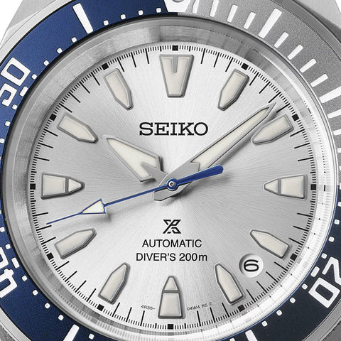 Seiko 145th Anniversary Prospex Diver’s Watch “Samurai” Mechanical Limited Edition in Silvertone