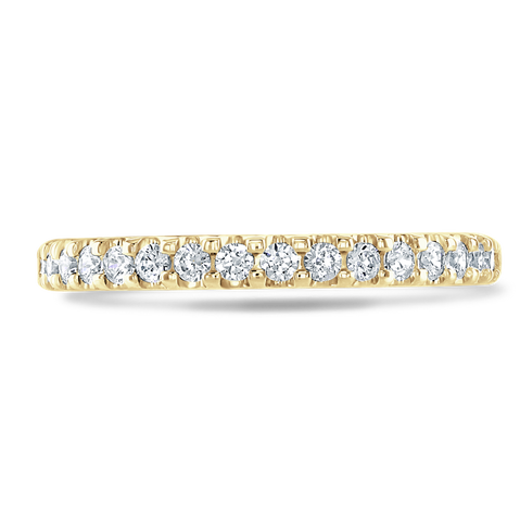 18ct Yellow Gold 0.30ct Diamond Half Eternity Band