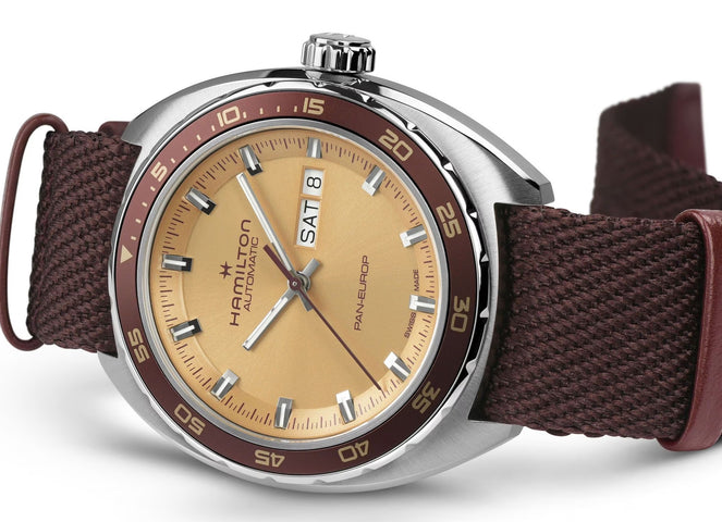 Hamilton American Classic Pan Europ Day Date Auto D