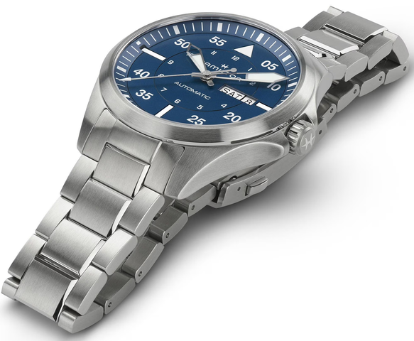 Hamilton Khaki Aviation Pilot Day Date Auto Watch