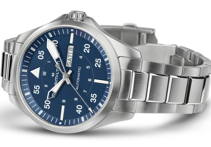 Hamilton Khaki Aviation Pilot Day Date Auto Watch