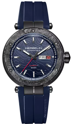Herbelin Watch Newport Carbon Titanium 1788CTN15CB