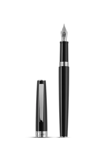 Montegrappa Armonia Fountain Pen Steel Black Medium