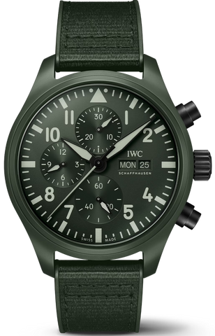 IWC Watch Pilots Chronograph Top Gun Edition Woodland IW389106