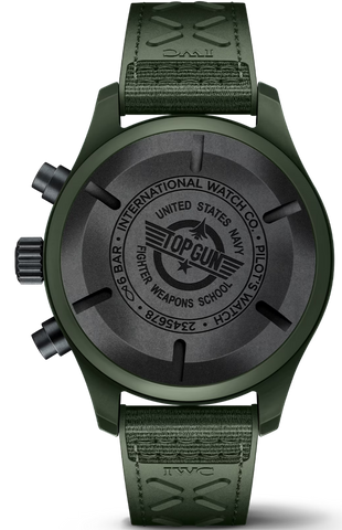 IWC Pilots Chronograph Top Gun Edition Woodland Watch