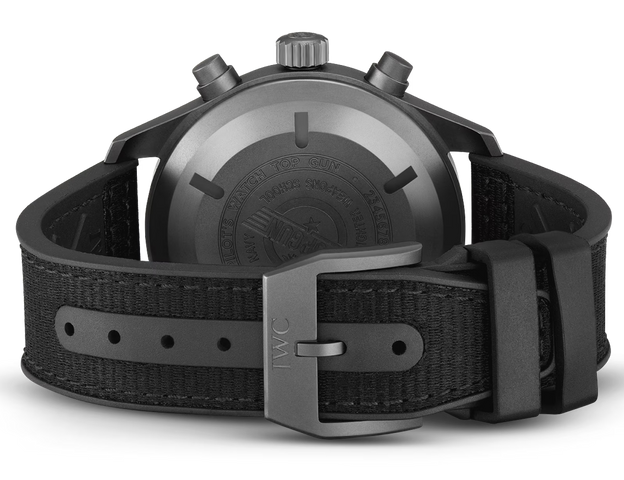 IWC Pilots Double Chronograph Top Gun Ceratanium Watch