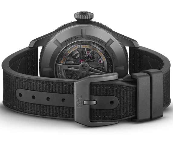 IWC Pilots Timezoner Top Gun Ceratanium Watch