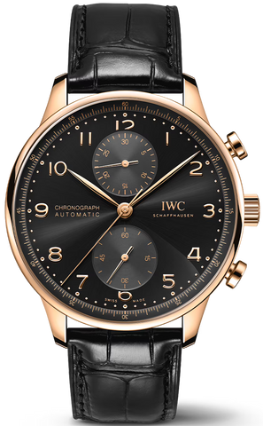 IWC Watch Portugieser Chronograph Obsidian IW371625