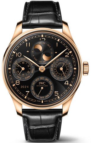 IWC Watch Portugieser Perpetual Calendar 44 Obsidian IW503702